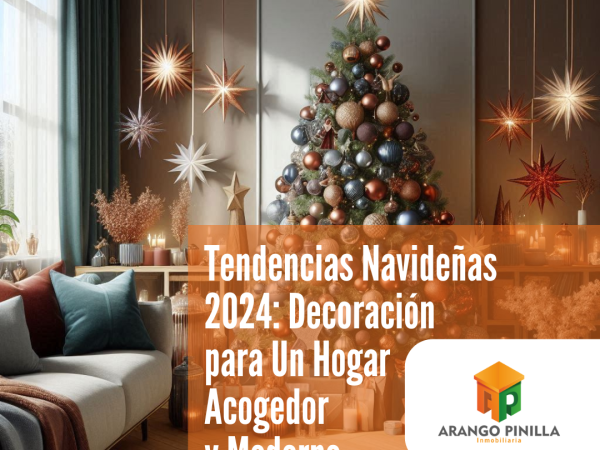 Tendencias Navideñas 2024: Colores, Estilos y Decoración para Un Hogar Acogedor y Moderno